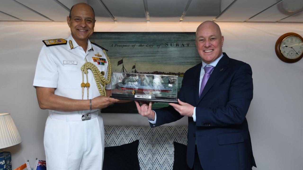The visit of Prime Minister Luxon comes as the Royal New Zealand Navy Ship, HMNZS Te Kaha, is also in Mumbai from March 20 to 24, 2025. This visit, along with the presence of Commodore Rodger Ward, Commander of Combined Task Force 150, highlights the growing relationship between the Indian Navy and the Royal New Zealand Navy, the official statement said