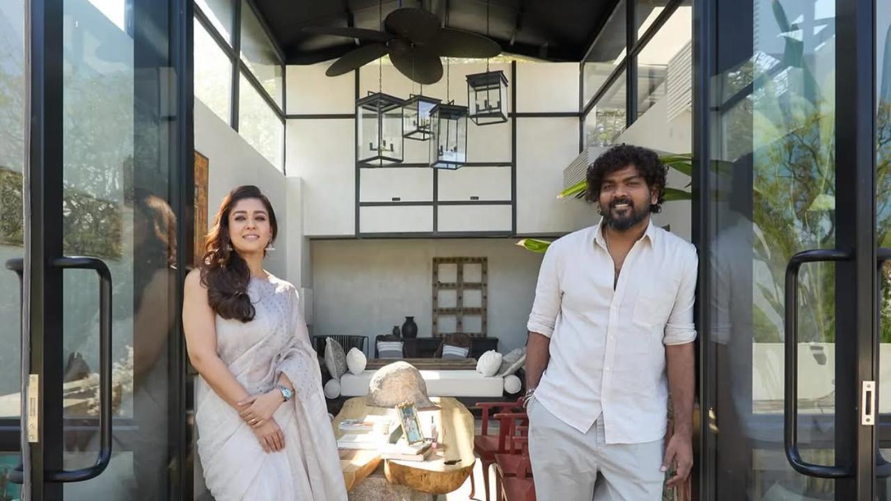 Nayanthara-Vignesh turn a 7000-square-ft colonial bungalow into Chennai studio