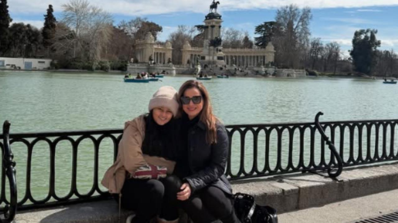 Neelam Kothari offers a glimpse of her 'divine' Spain vacation with daughter