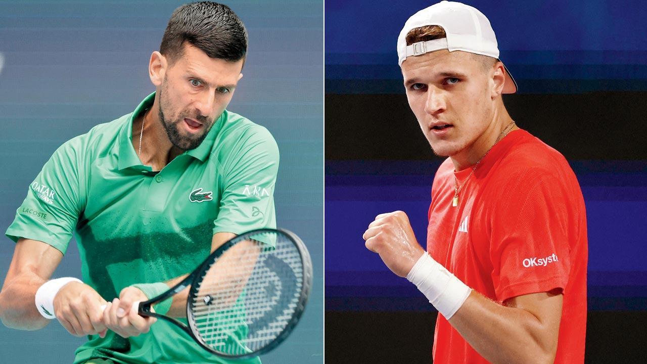 Djokovic through to finals, will battle Mensik for title