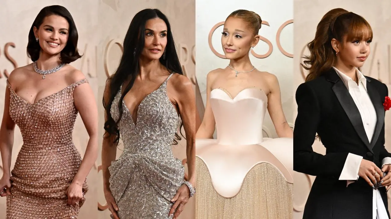 Oscars 2025 red carpet: Selena Gomez, Demi Moore, Ariana Grande, Lisa & others