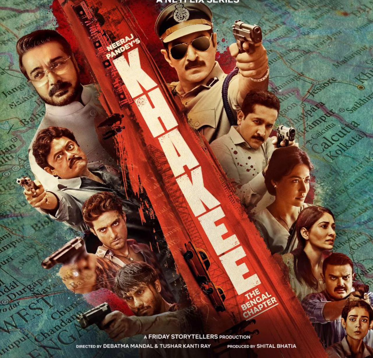Khakee: The Bengal Chapter | 20 March 2025 - Netflix
How do you raise the stakes after success? By biting into an even more sumptuous world. With Khakee: The Bengal Chapter, the standalone sequel to Neeraj Pandey’s Khakee: The Bihar Chapter, that is the attempt. The series explores the crime-infested landscape of early 2000s Bengal, with an IPS officer tearing through a web of political power and law enforcement roadblocks.