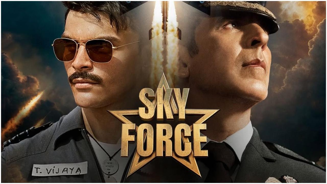 Sky Force | 24 January- Amazon
Sky Force is based on real-life events and draws its inspiration from the air war between the Indian and Pakistani Air Forces during the Indo-Pakistani War of 1965. The story also touches upon the life of Squadron Leader Ajjamada Boppayya Devayya.