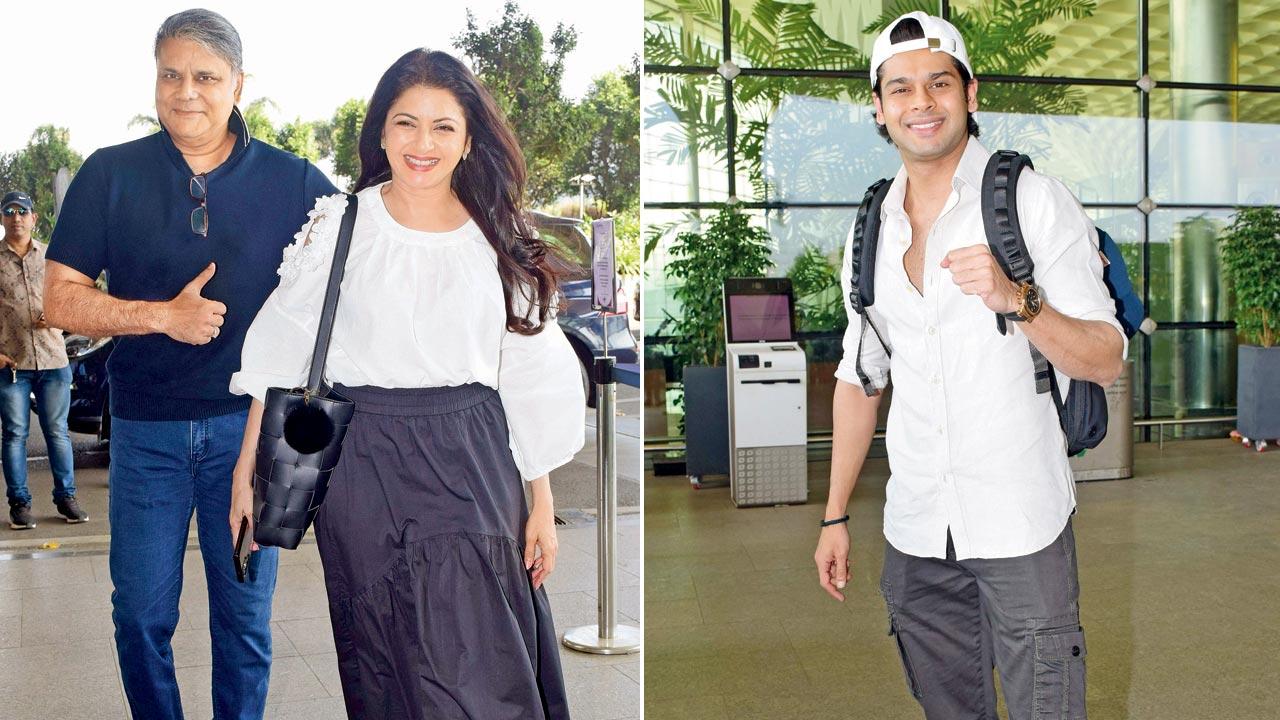 Himalaya Dassani, Bhagyashree; Abhimanyu Dassani
