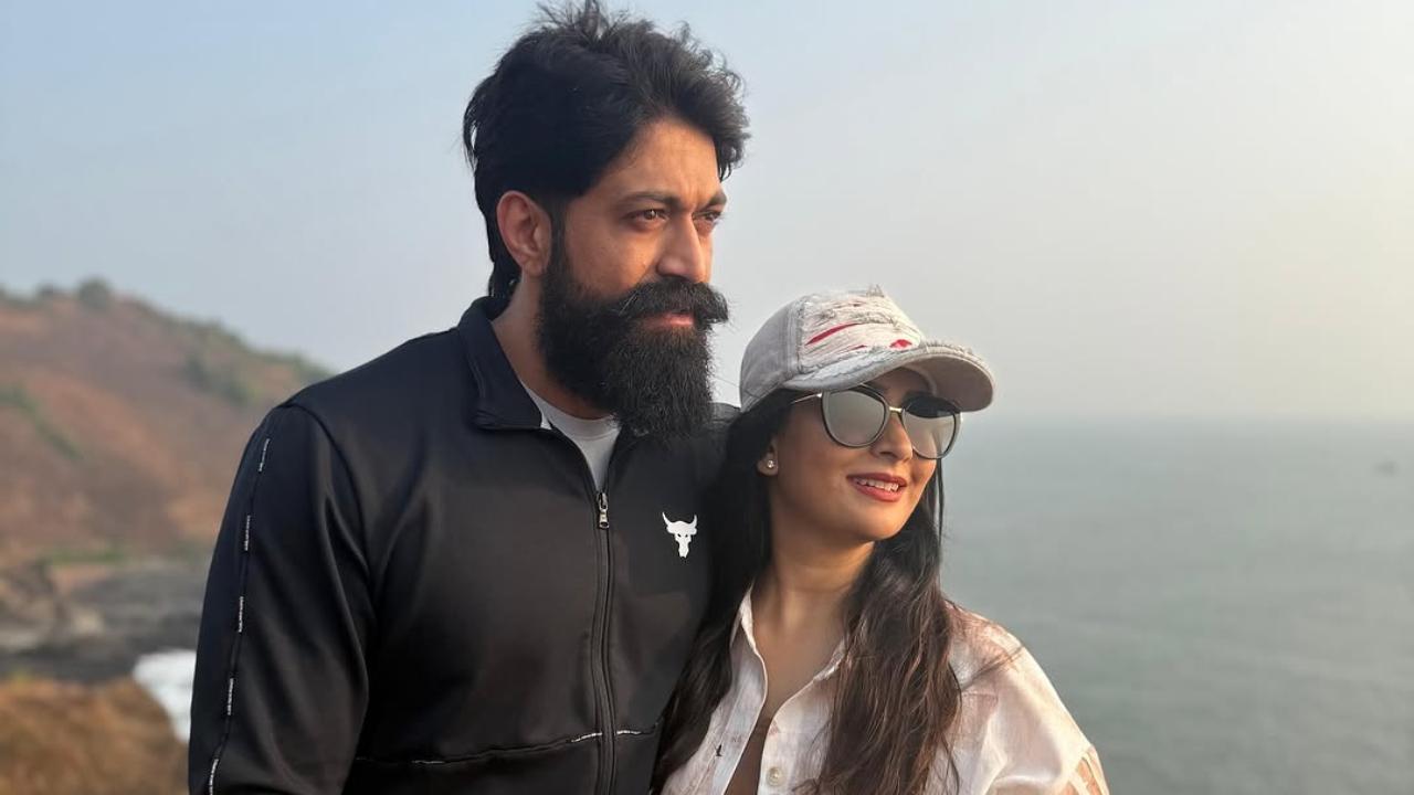 KGF star Yash shows his romantic side offscreen, sings song for wife Radhika Pandit