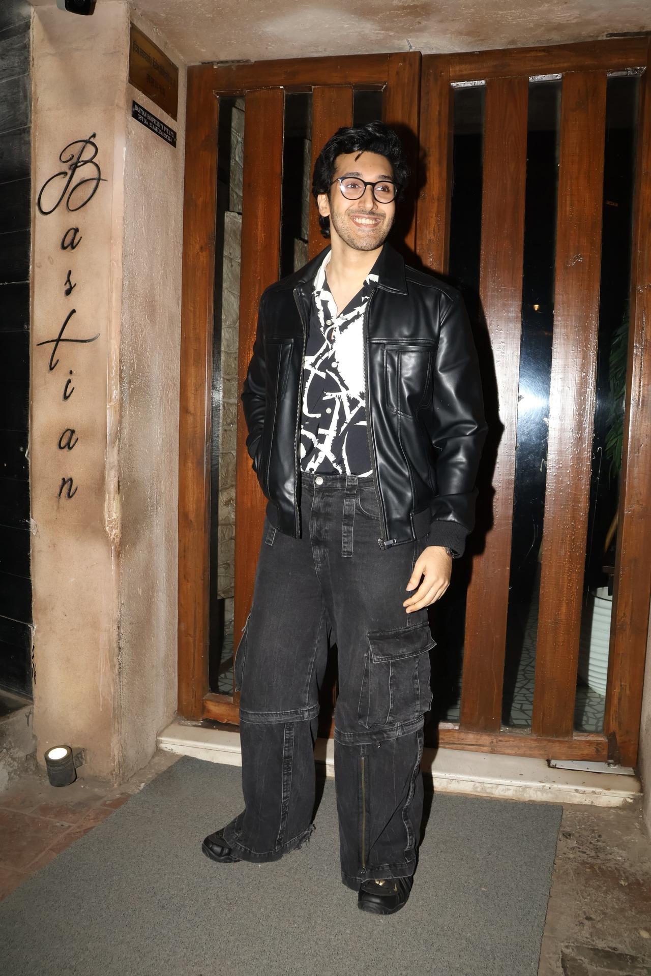 Govinda's son Yashvardan Ahuja was also present at the birthday party.