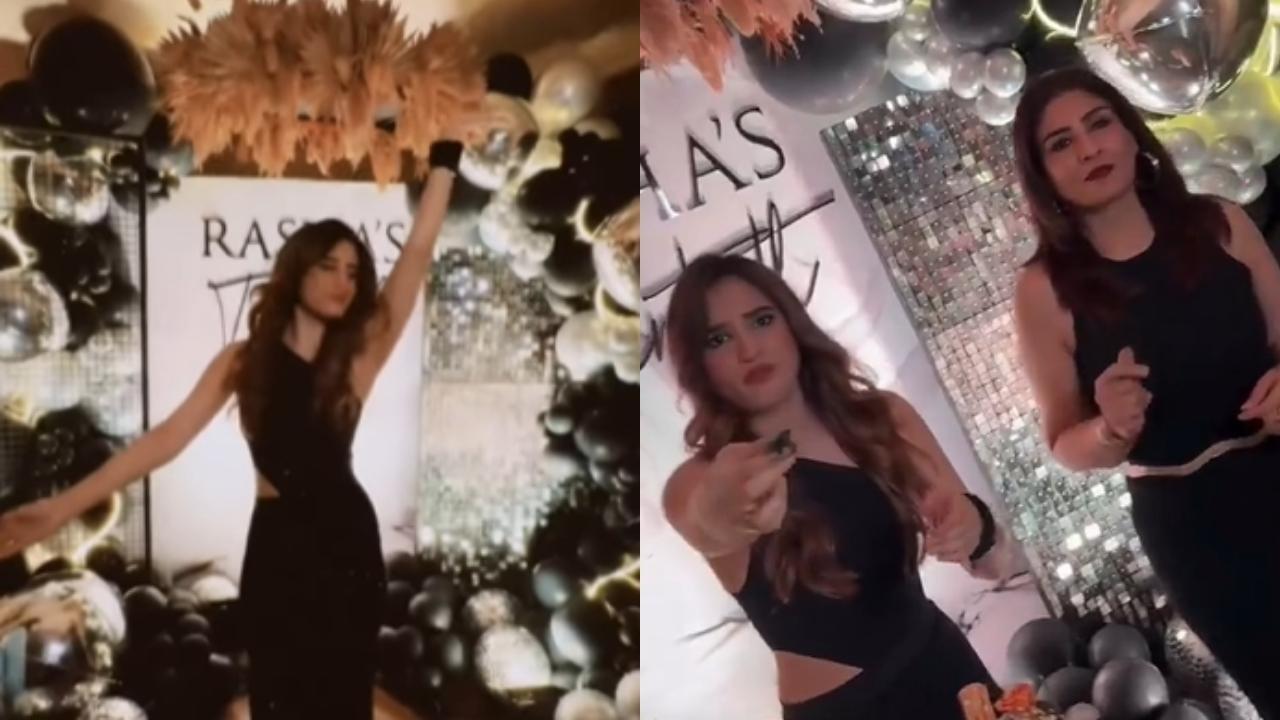 Rasha Thadani's birthday party was a starry affair, with several Bollywood celebrities in attendance including Ibrahim Ali Khan, Saiee Manjrekar, Raveena Tandon, and Tamannaah Bhatia. Read full story here