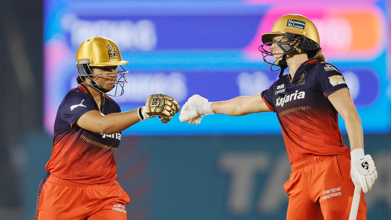 While Mandhana set the foundation with a 37-ball-53 that had three sixes and six fours, it was Richa's 22-ball 36 and Georgia Wareham's late blitz of 10-ball 31 took them to a commanding total.