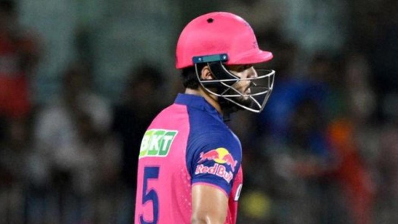 Stand-in captain Riyan Parag, too, was unable to score many runs. The Assam-based cricketer returned to the pavilion on 25 runs in 15 balls. His knock also included 3 sixes