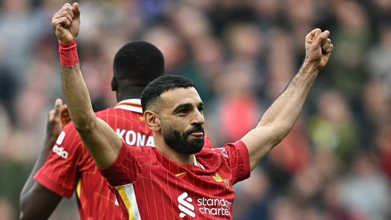 EPL: Mohamed Salah's brace seals Liverpool's comeback win over Southampton