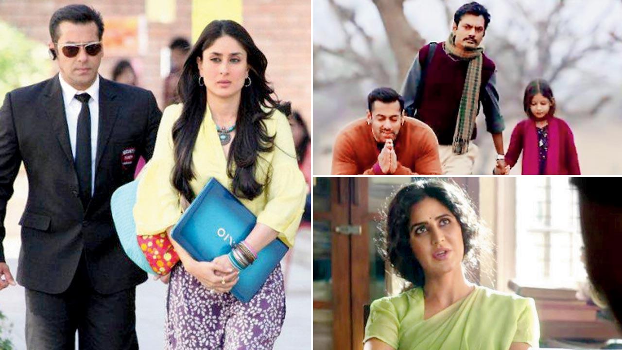 A still from Bodyguard; Bajrangi Bhaijaan was a huge success; Katrina Kaif in Bharat