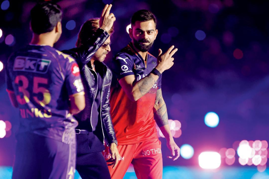 SRK, Virat shake a leg!