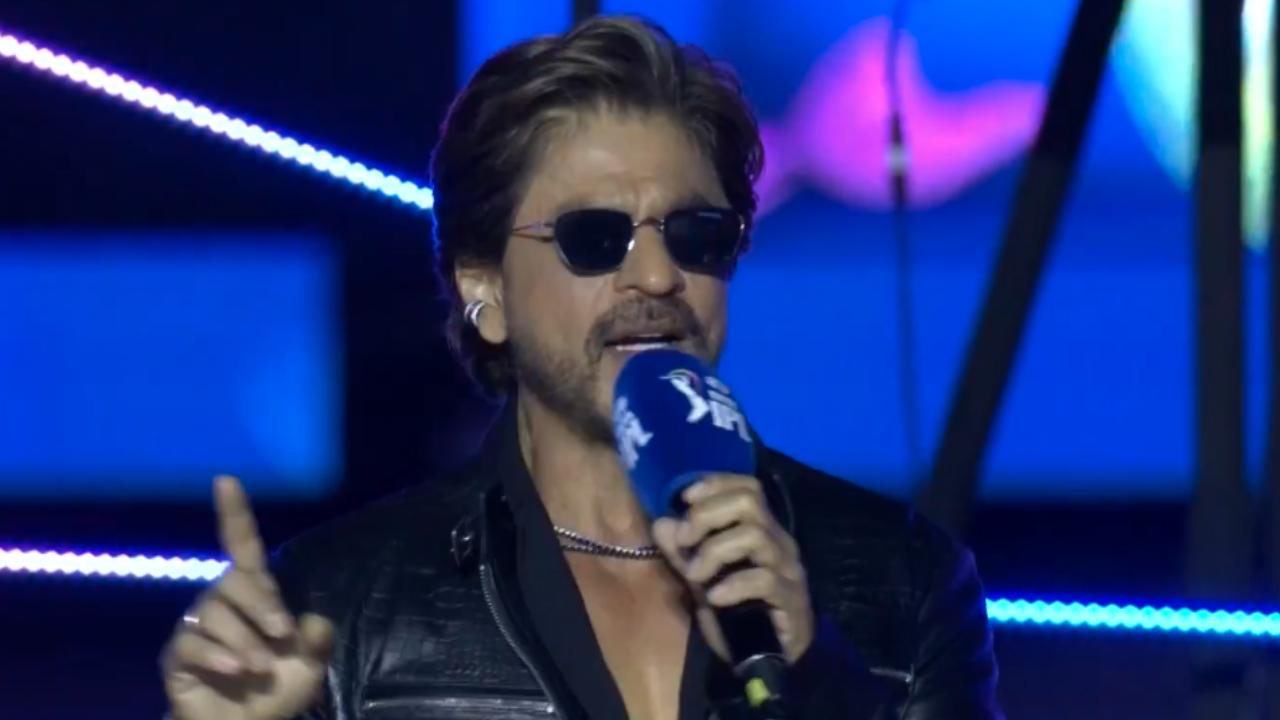 Indian and global superstar Shah Rukh Khan anchored the opening ceremony of the IPL 2025