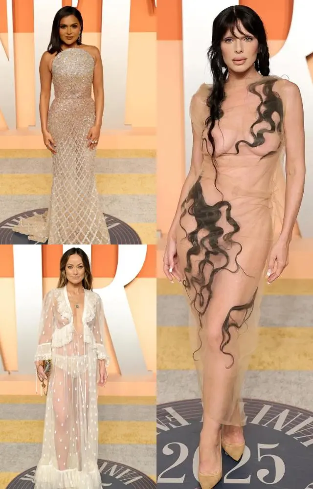 Oscars 2025: Sheer and barely-there outfits worn by celebs