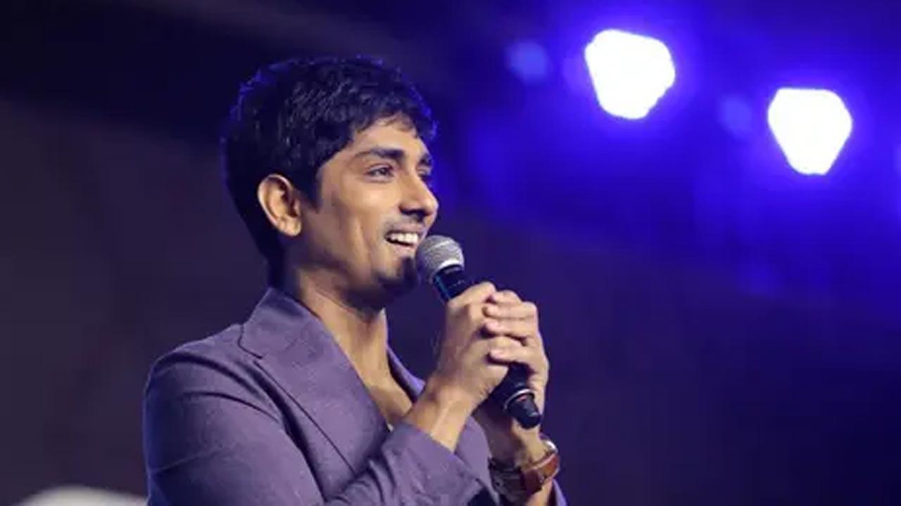 'Test' Actor Siddharth pays tribute to cricket icon Rahul Dravid