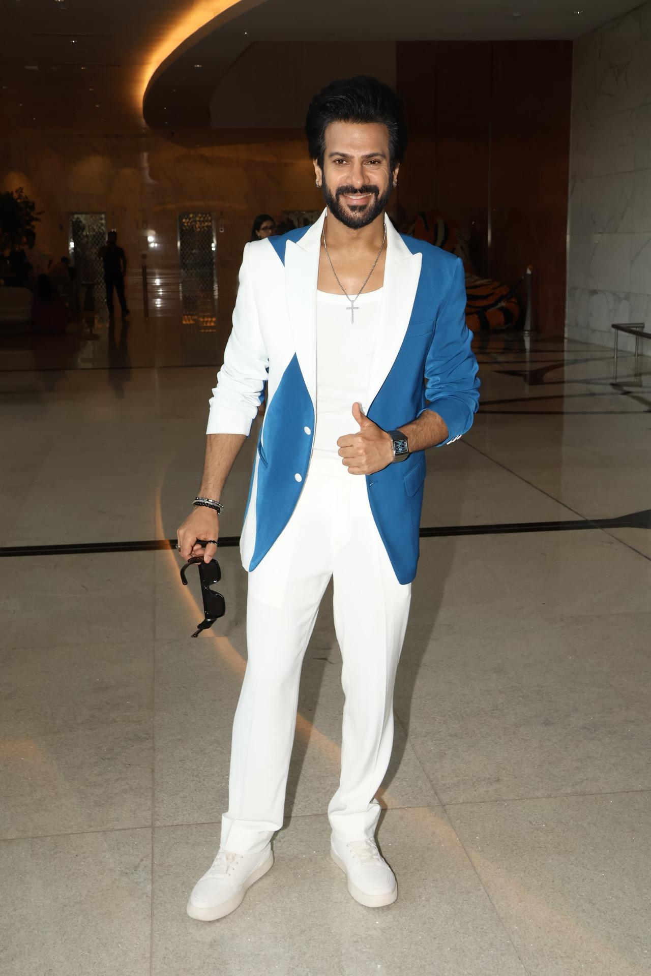 Bigg Boss 18 winner Karan Veer Mehra also attended the prestigious event. 