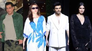 Spotted in the city: Salman Khan, Kriti Sanon, Veer Pahariya, and others 