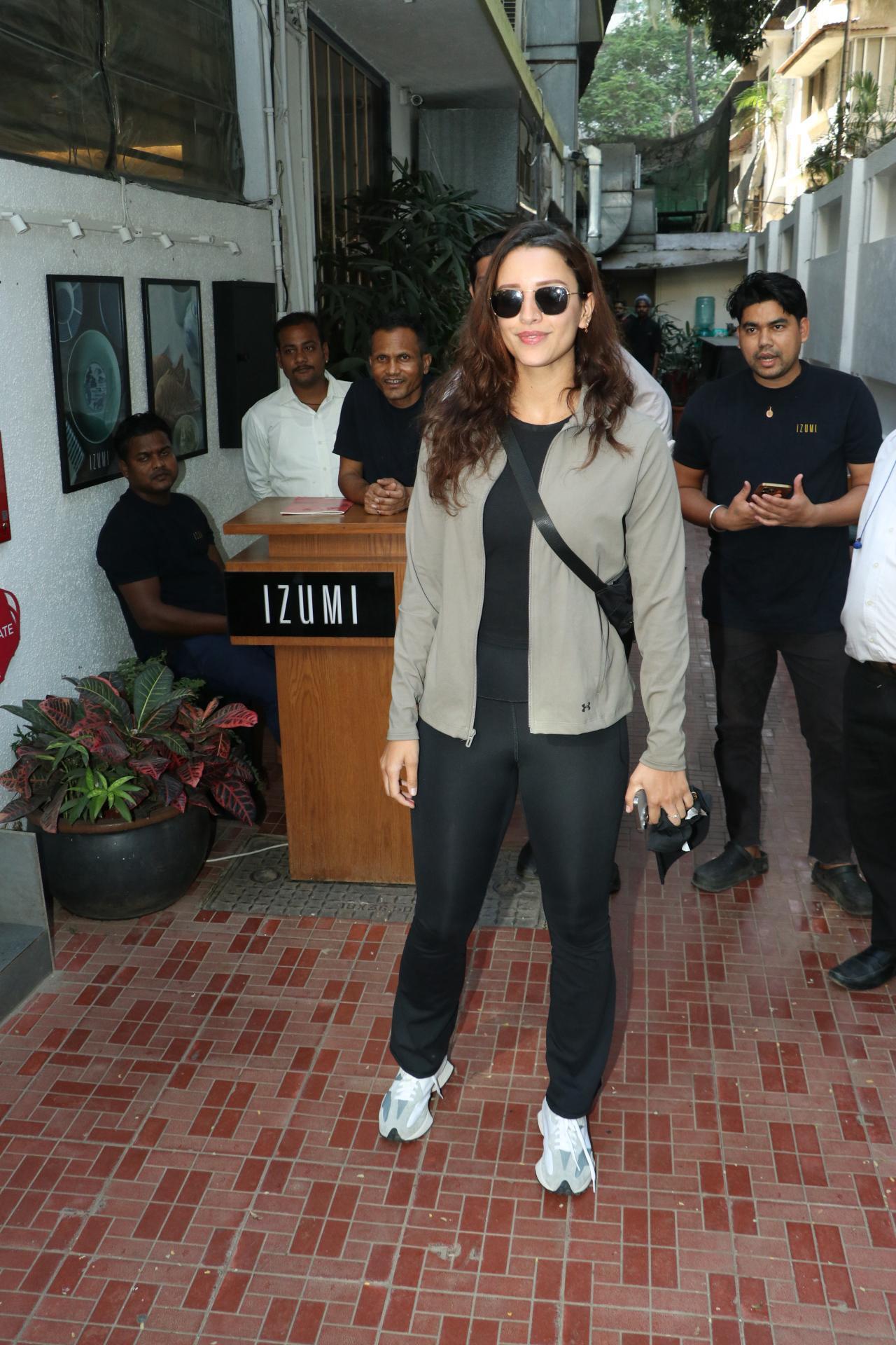Triptii Dimri stunned in an uber cool outfit.
