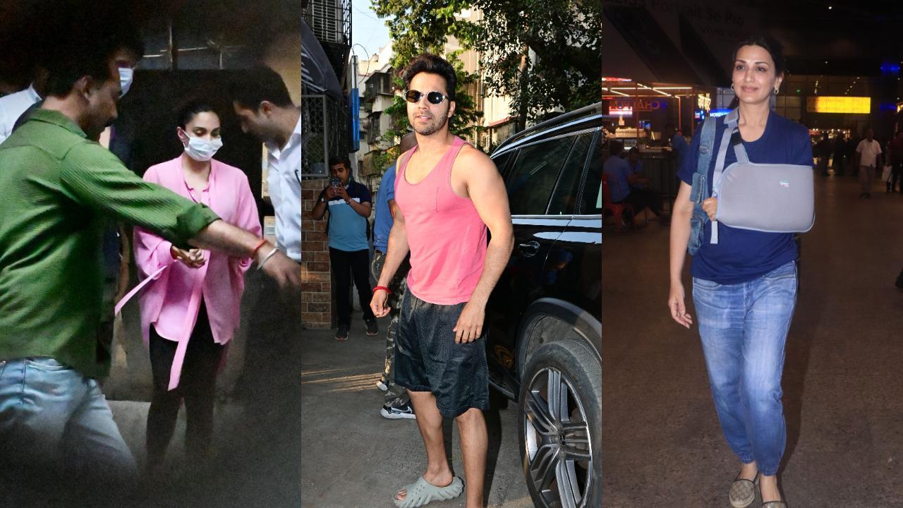 Spotted in the city: Sidharth-Kiara visit new home, Varun Dhawan in casuals