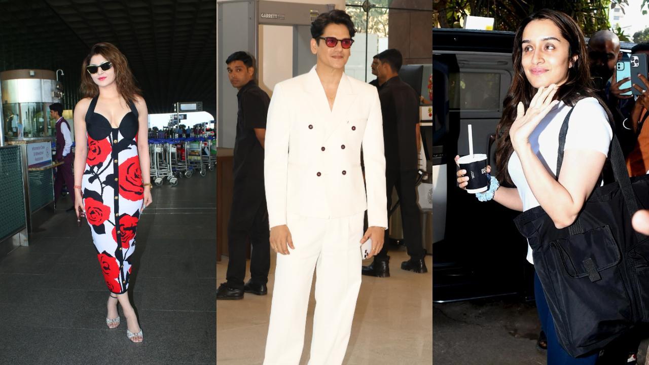Spotted in the city: Urvashi Rautela, Vijay Varma, Shraddha Kapoor and others