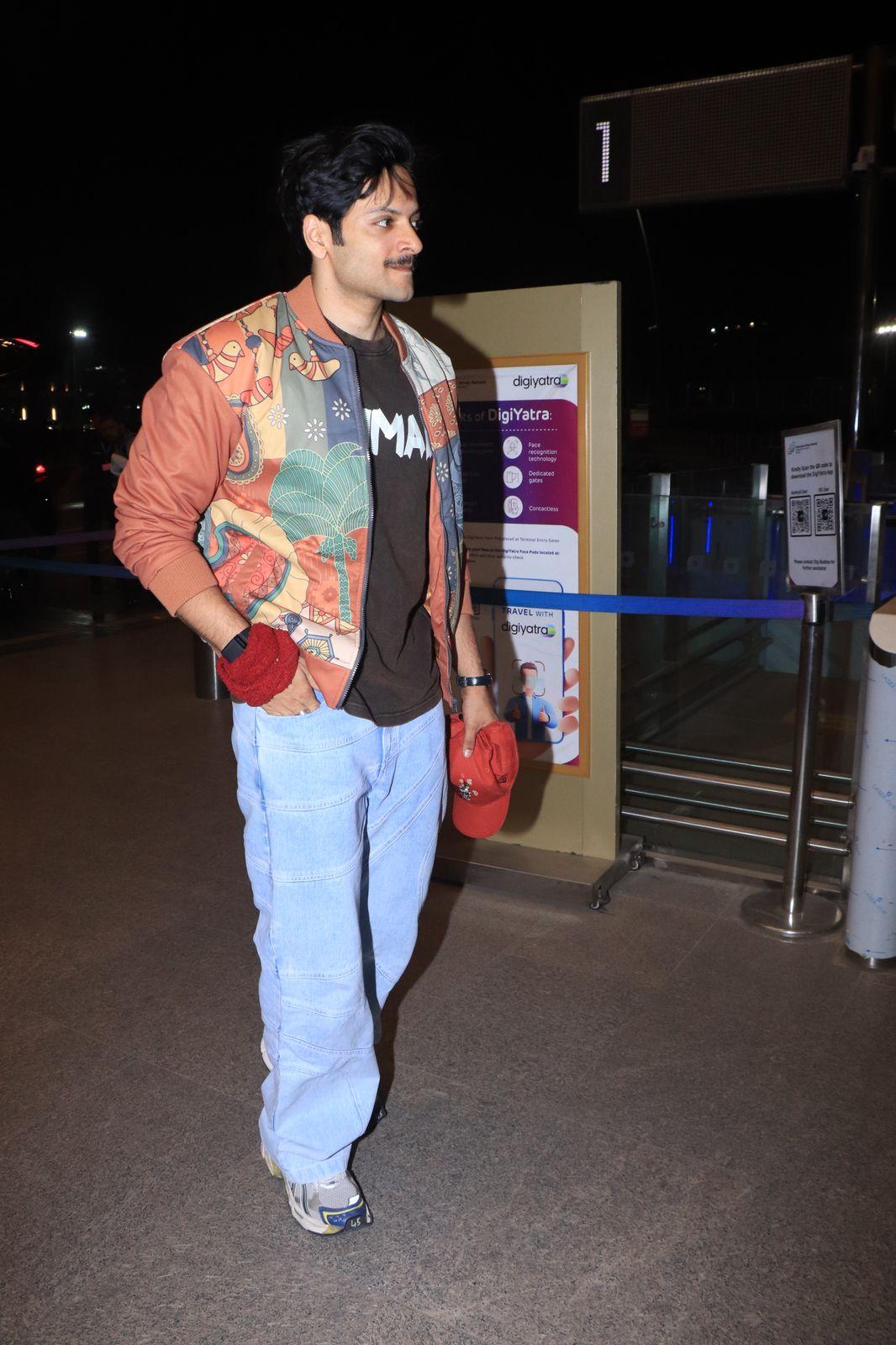 Ali Fazal was snapped at Mumbai airport as he jetted off for IIFA.