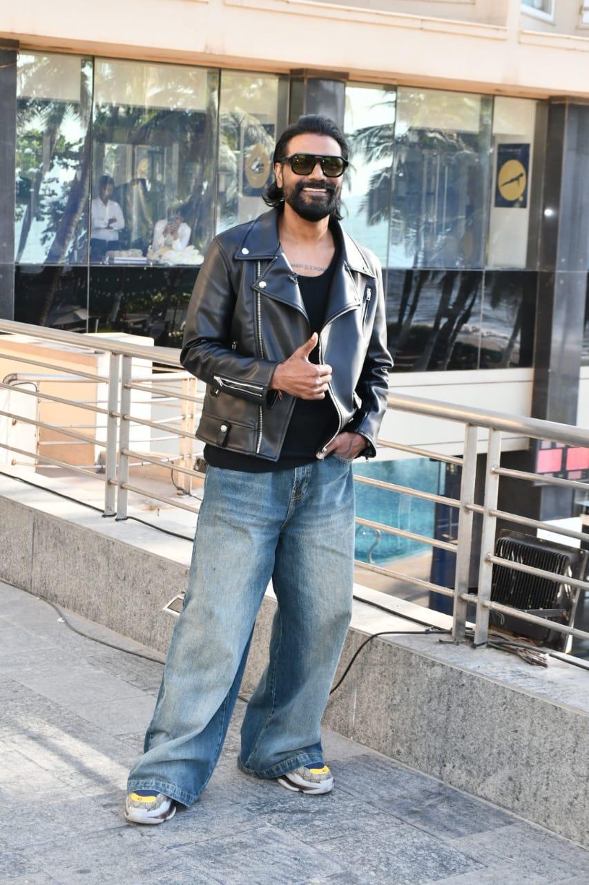 Remo D’Souza was snapped as he went to promote his upcoming film