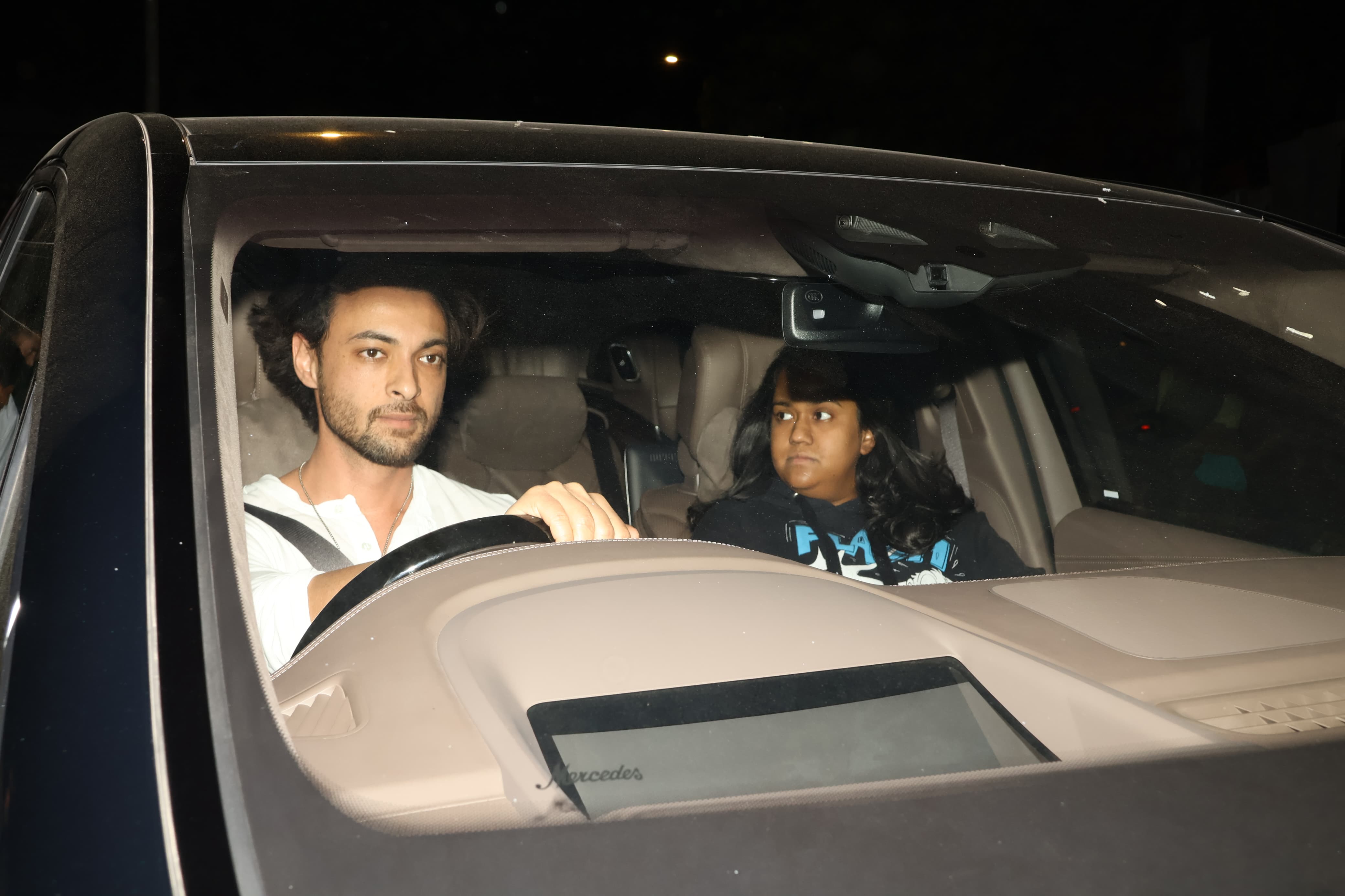 Salman Khan’s sister, Arpita Khan Sharma, was in attendance with her husband and actor, Aayush Sharma