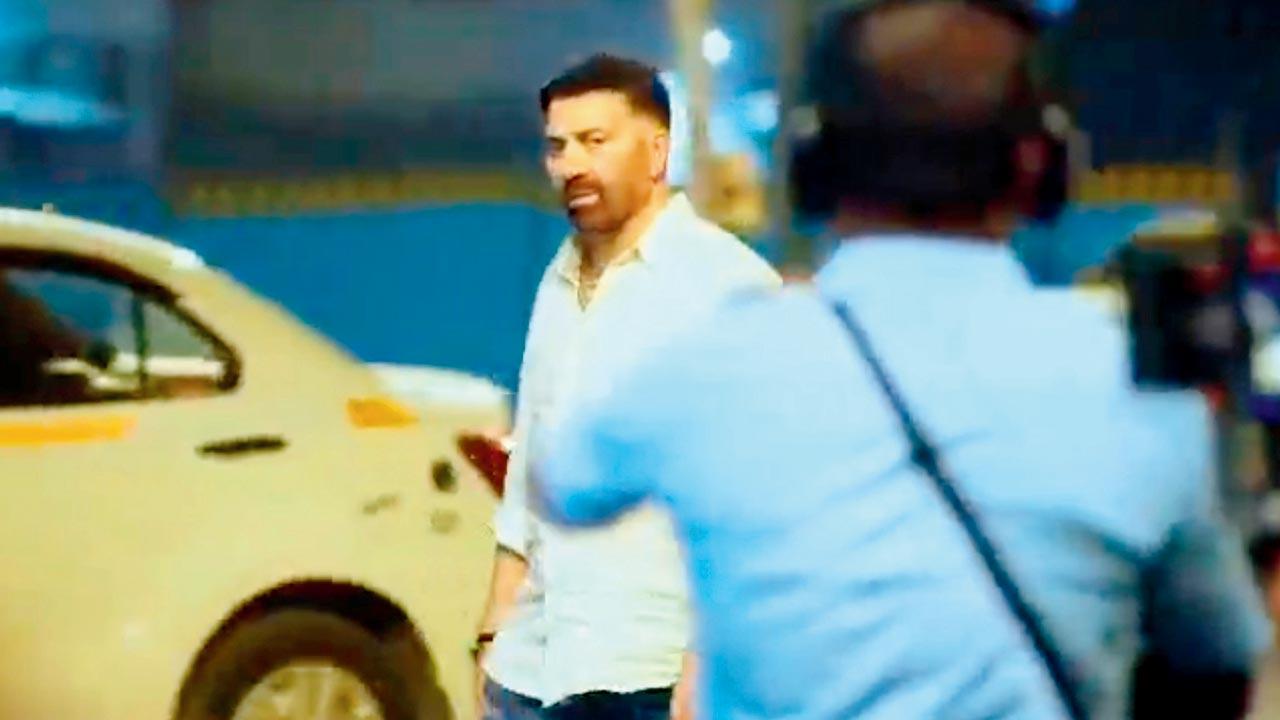 Sunny Deol in the widely circulated clip
