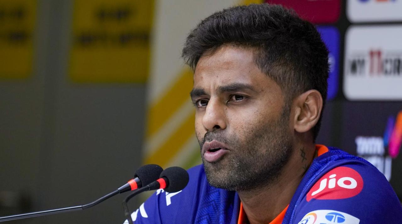 'I can bat anywhere for MI': Surya