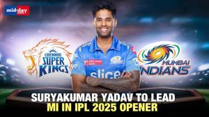 Suryakumar Yadav to lead MI against CSK in IPL 2025 season opener