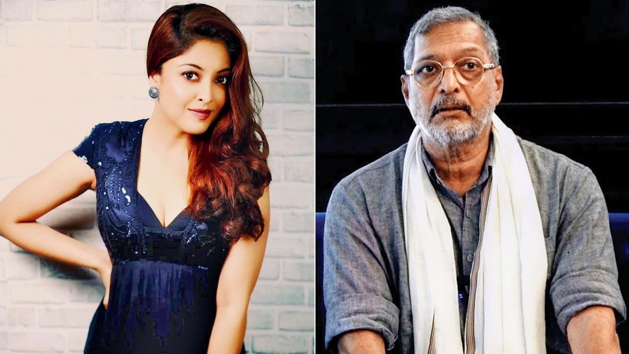 Tanushree Dutta and Nana Patekar