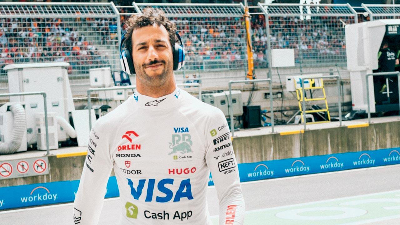 “Ricciardo, in my opinion, is just such a gem of a person. He was an excellent driver and highly motivated. He’s also so funny. I want to be like him”.  Pic/Instagram@danielricciardo 