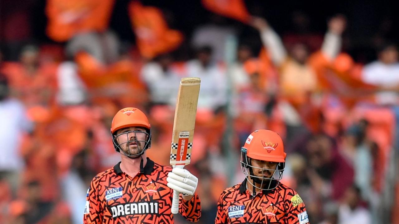 Such was the dominance of Head during the front 10 and Kishan at the back-10 that Abhishek Sharma (24 off 11 balls) and fit-again Nitish Reddy's (30 off 15 balls) efforts were completely overshadowed. Heinrich Klaasen (34 off 14 balls) got a tailor-made situation to clobber the clueless Royals bowlers towards the end