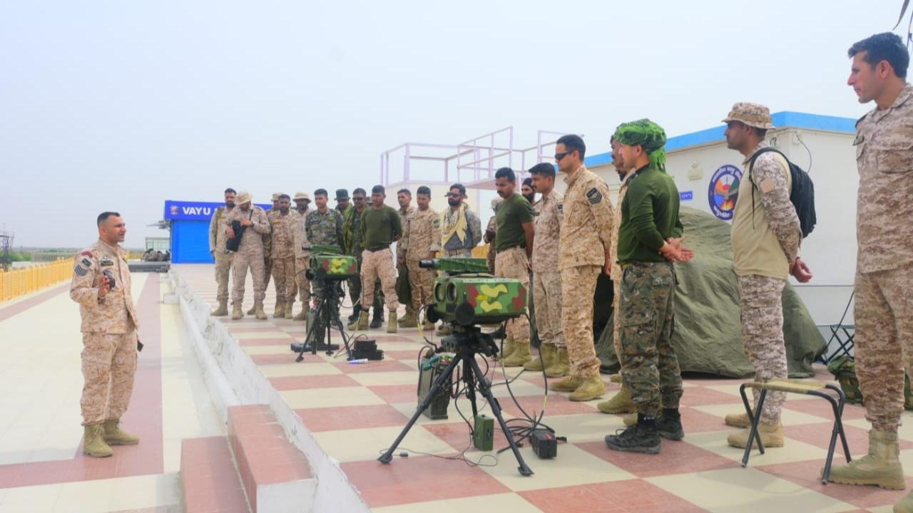 The drill was named Exercise Desert Hunt 2025. Pics/Defence