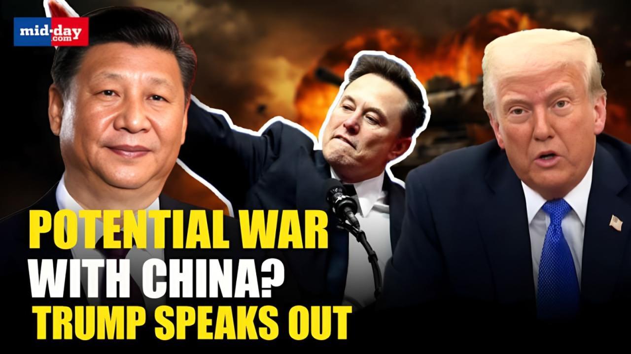 US vs China: Donald Trump speaks out on a potential war with China