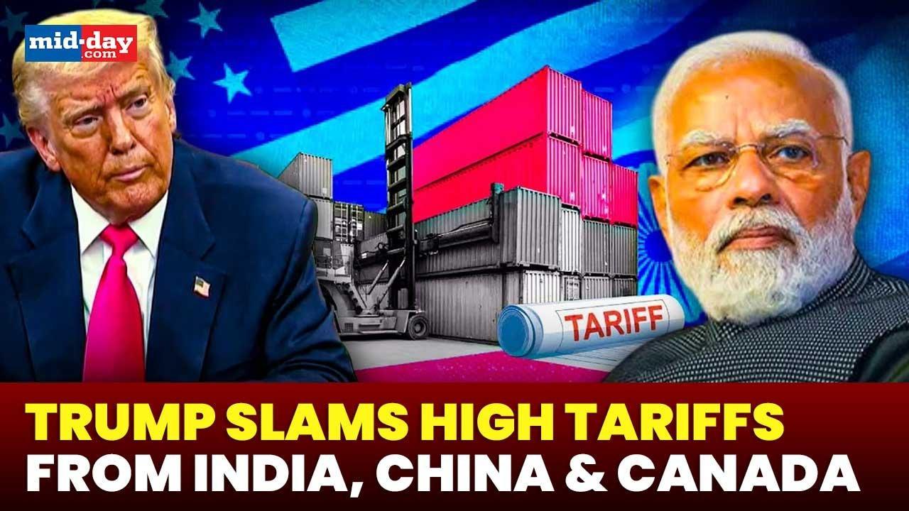 Trump warns of reciprocal tariffs from April as he slams high tariffs from India