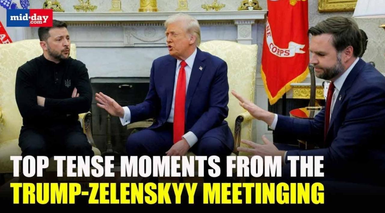 Trump-Zelenskyy Meet: Highlights from the Diplomatic Showdown