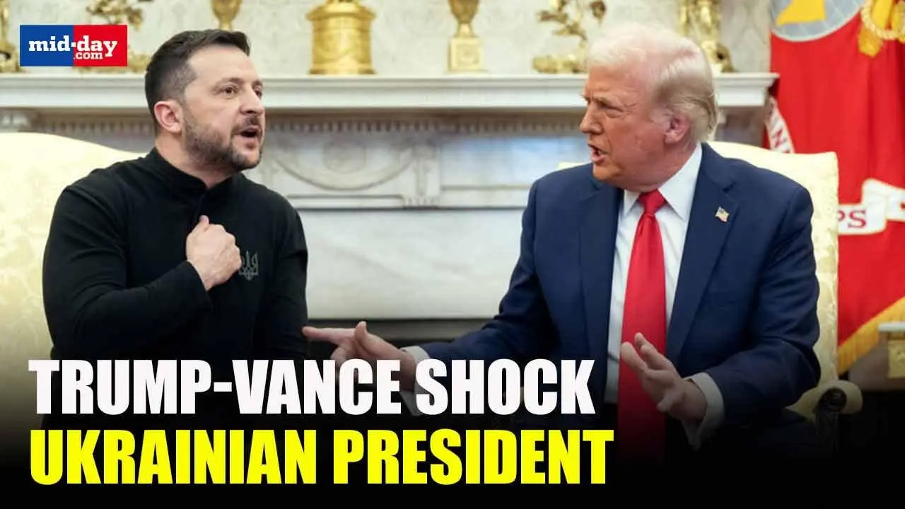 Trump-Zelenskyy meet turns ugly after Trump and Vance school Ukrainian President