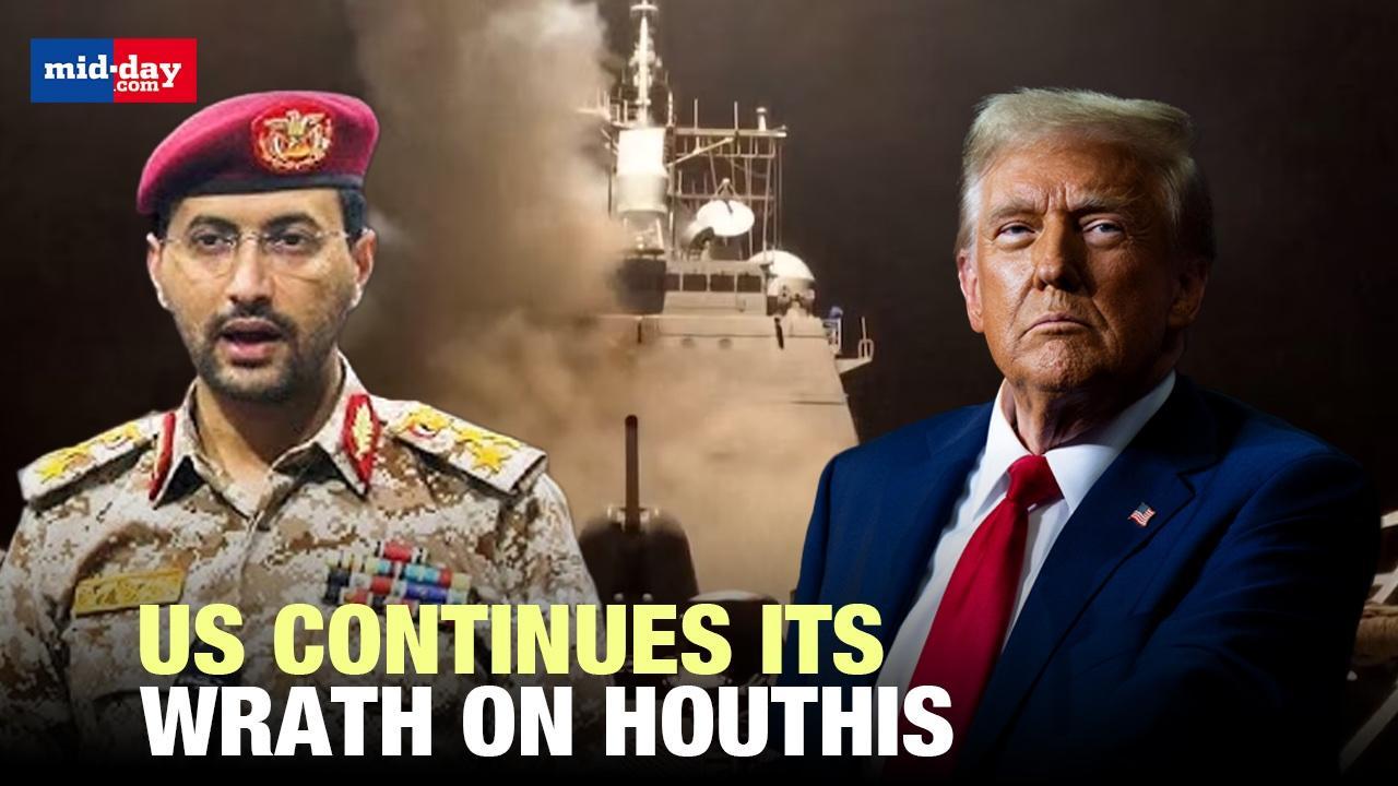 US Military continues to attack Houthis, Hits 10 target areas in Yemen