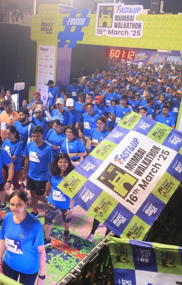 Hundreds participate in Mumbai Walkathon 2025