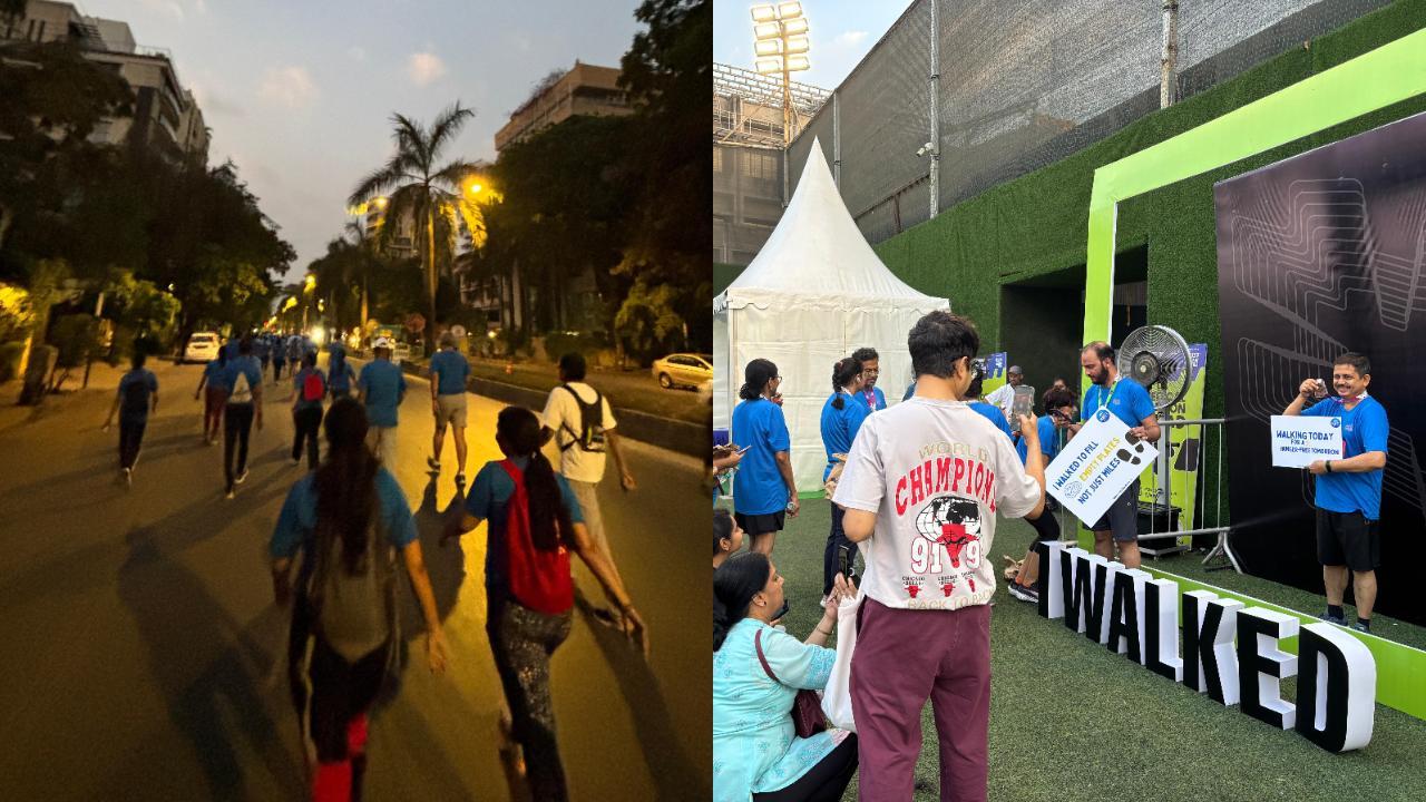 Mumbai Walkathon 2025: An experience in itself!