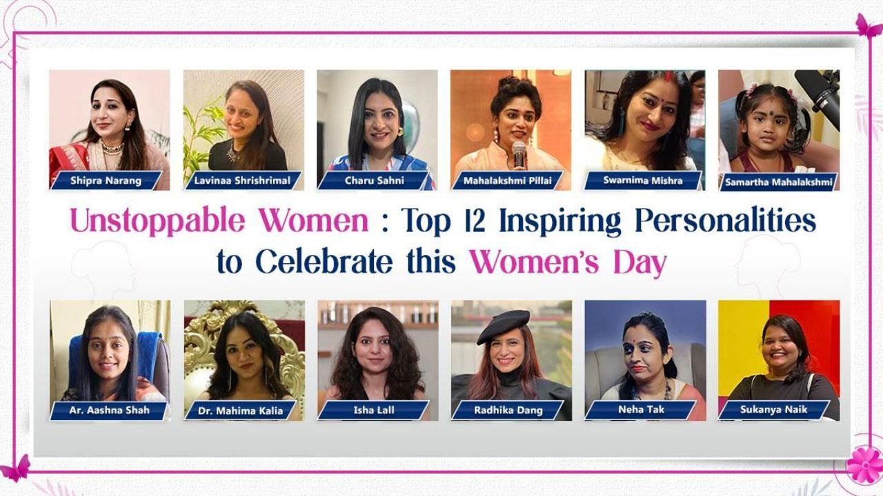 Unstoppable Women:  Top 12 Inspiring Personalities to celebrate this Women’s Day