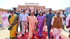 IN PHOTOS: Uttar Pradesh CM Yogi Adityanath inaugurates New Tehsil Building
