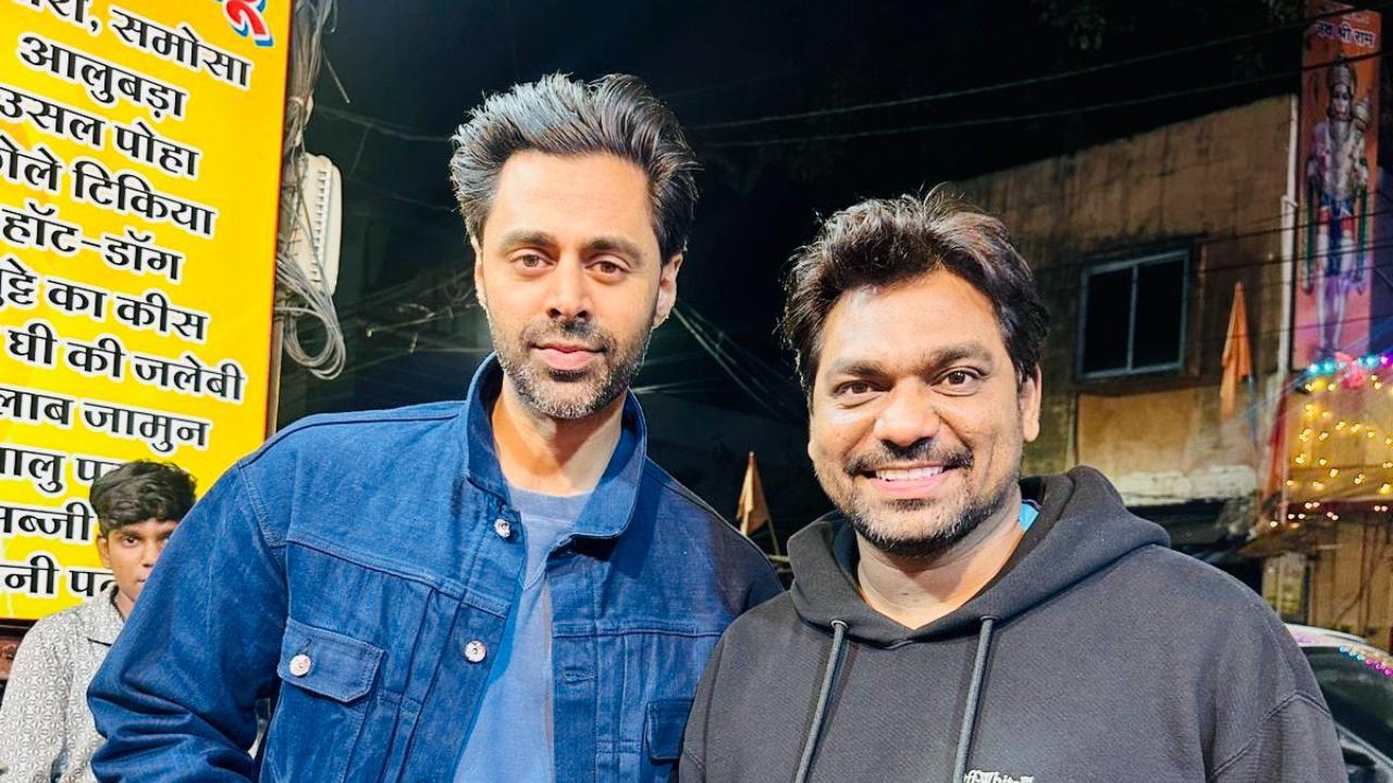Zakir Khan takes Hasan Minhaj to the streets of Indore for 'some real food', see pic