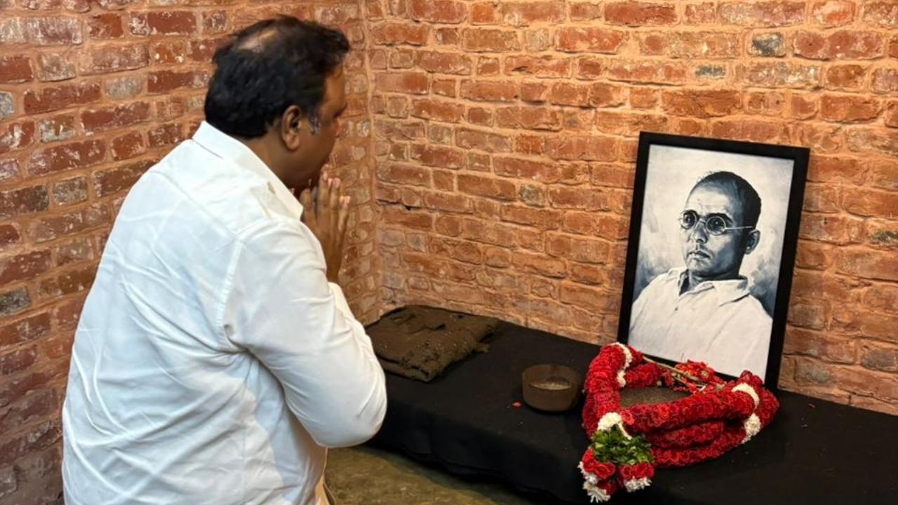 Ashish Shelar visits Andaman’s Cellular Jail, pays tribute to Veer Savarkar