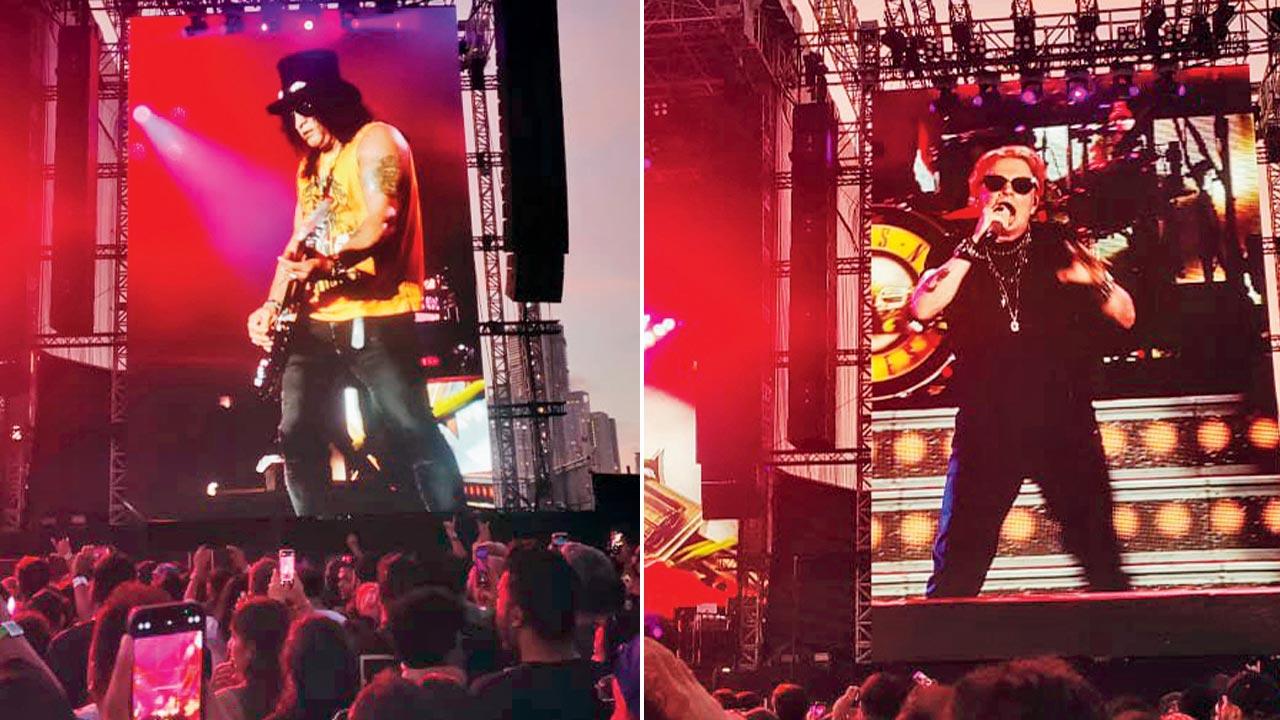 Guns N’ Roses rocks Mumbai after 12 years