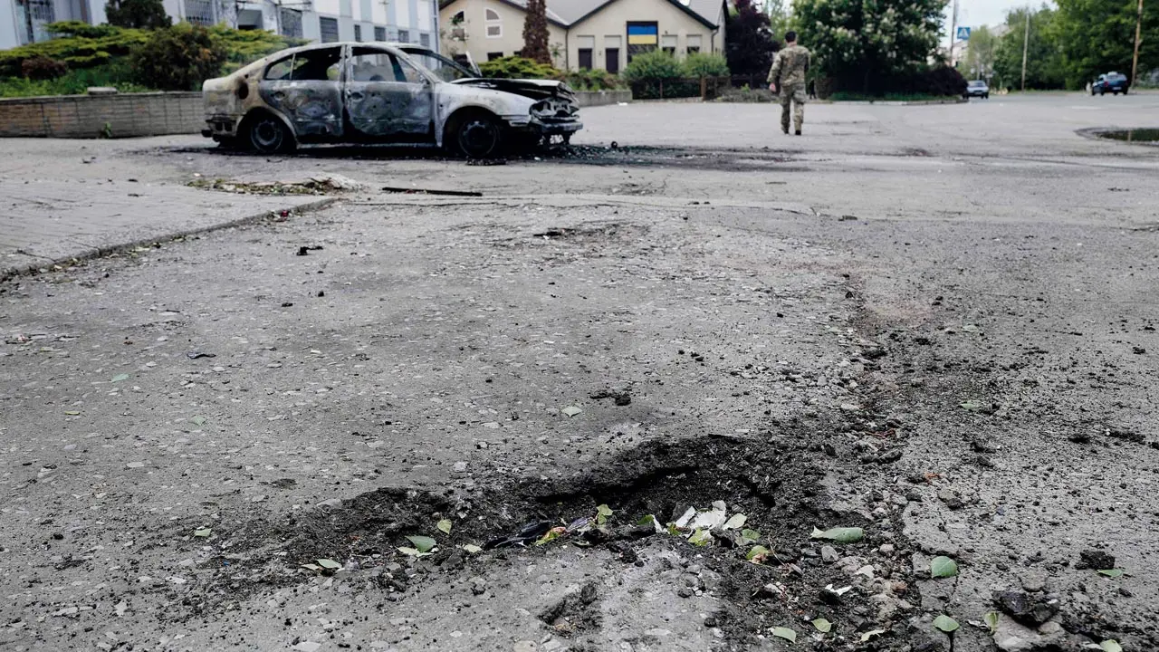 Russian drone strike kills nine civilians in Ukraine amid ceasefire violations