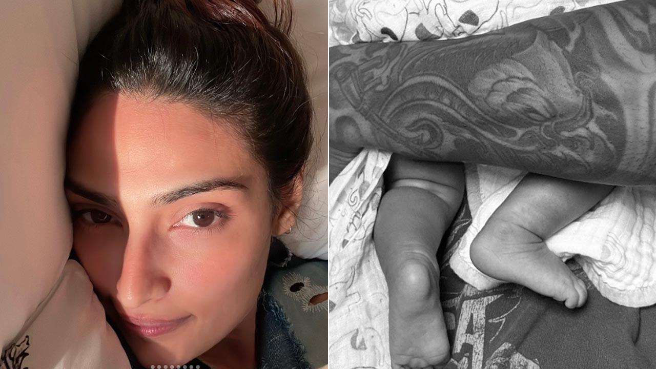 New mom Athiya Shetty's glimpse of her 