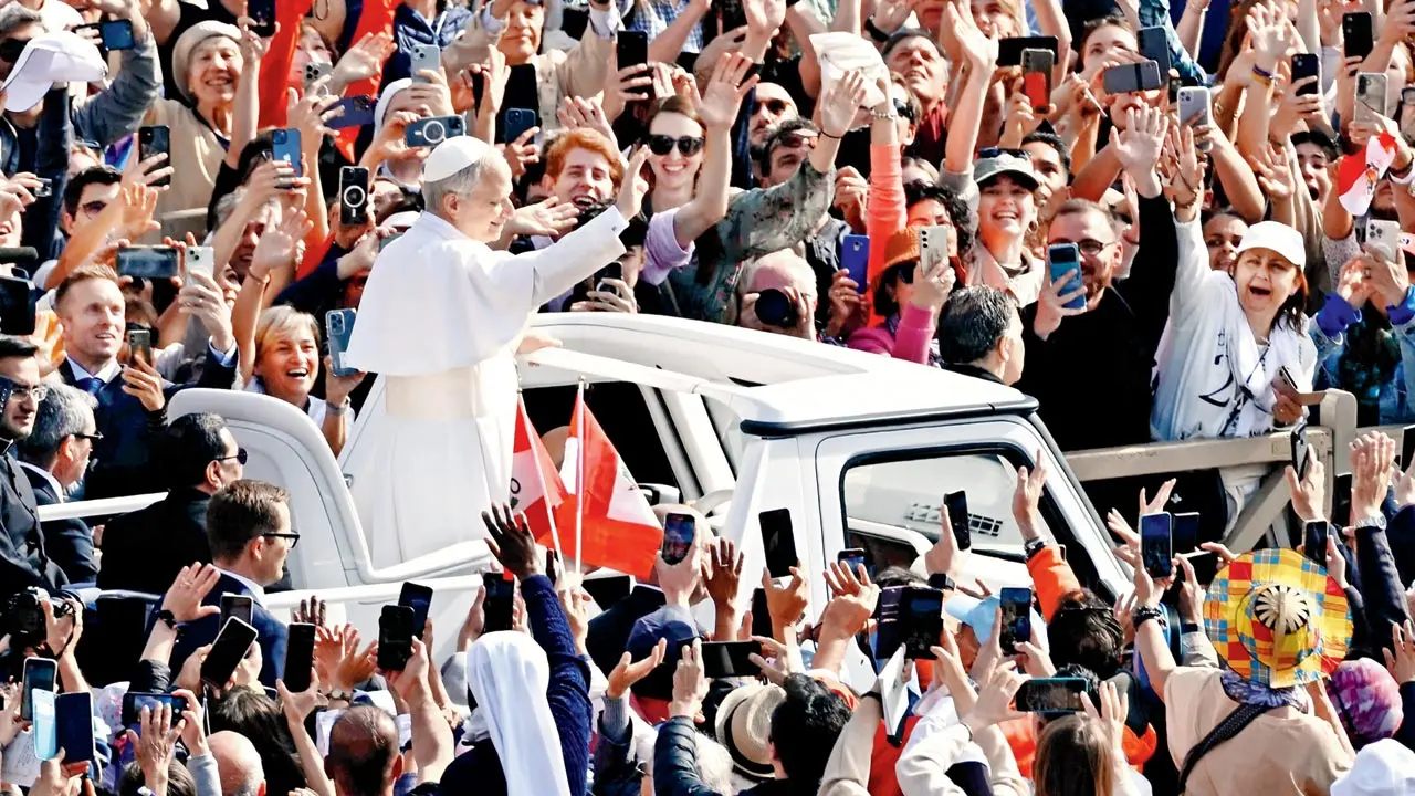 Pope Leo XIV celebrates his first Mass as pope
