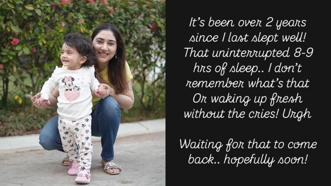 Motherhood matters : Disha Parmar opens up about sleepless nights